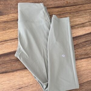 lululemon athletica Light Green Leggings